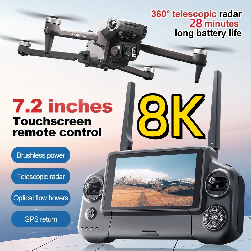 Dron RC con Control Remoto FPV - Drone Gimbal reseña y precio