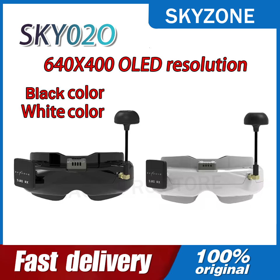Gafas FPV SKYZONE SKY02O OLED  - Drone Battery reseña y precio