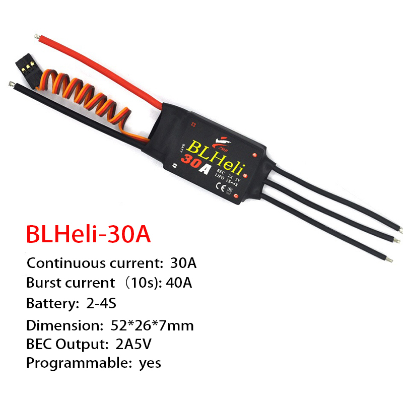 1-3 uds sin escobillas ESC BLH - Drone Esc reseña y precio