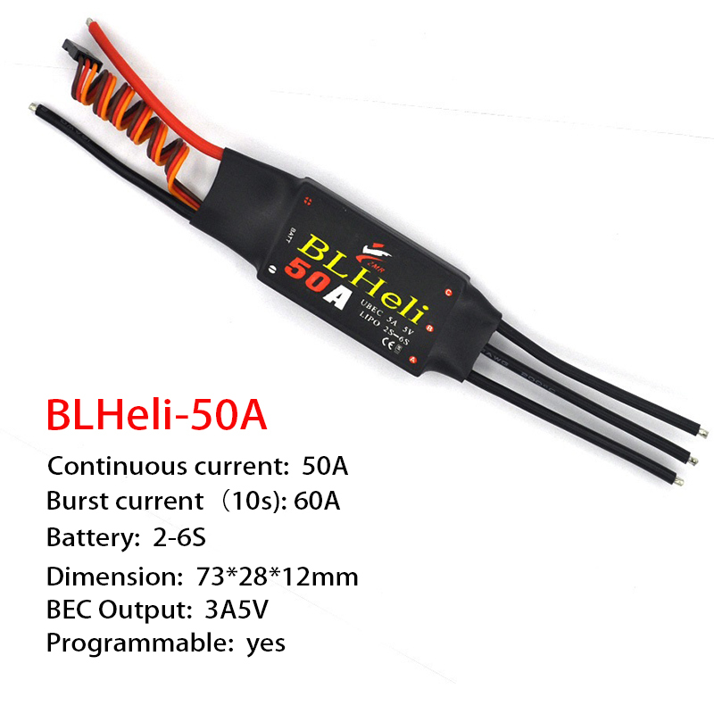 1-3 uds sin escobillas ESC BLH - Drone Esc reseña y precio