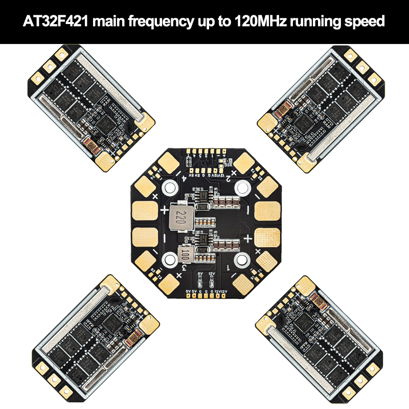 OddityRC AM32 6S 65A ESC único - Drone Power Distribution Board reseña y precio