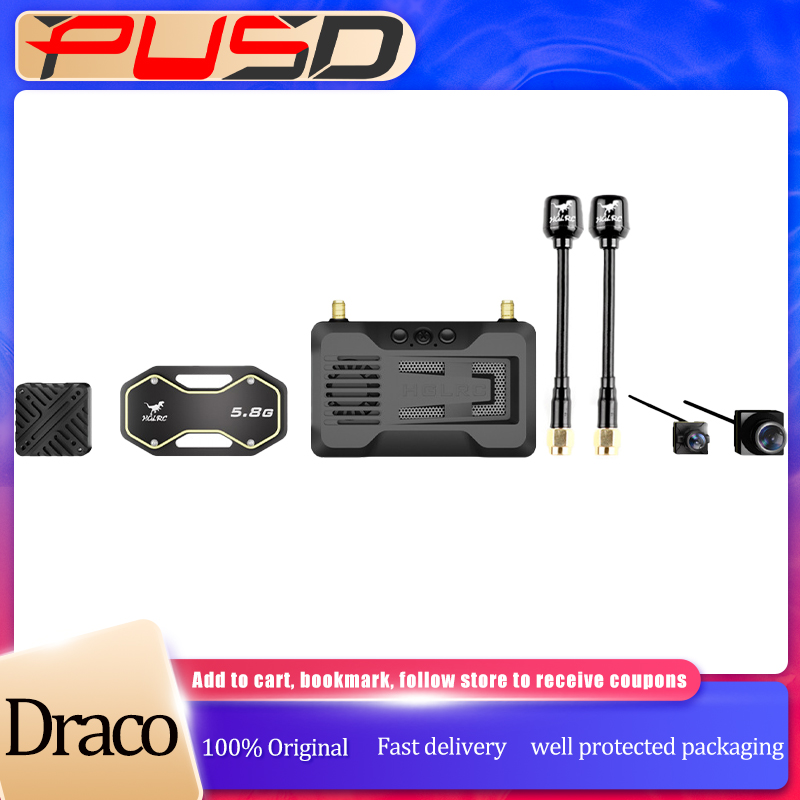 HGLRC Draco A1/A2 5.8Ghz HD VT - Drone Transmitter reseña y precio