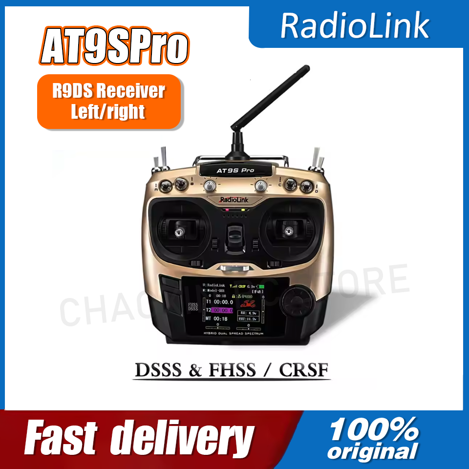 Radiolink AT9SPro 12CH 2.4G DS - Drone Battery reseña y precio