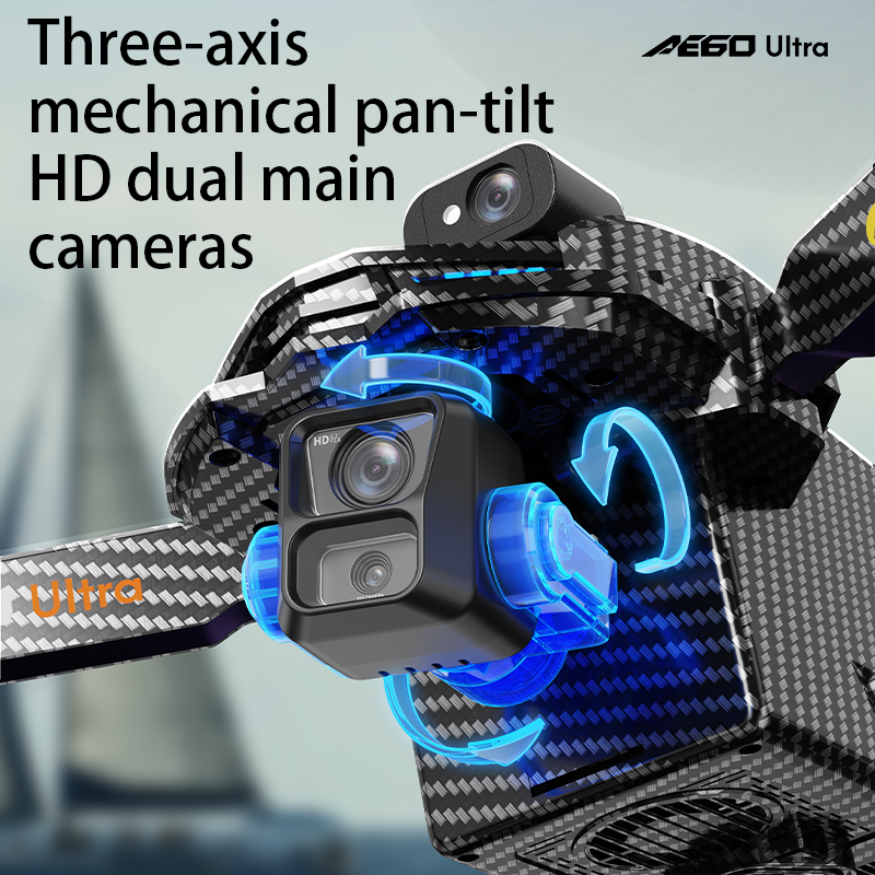 AE60 GPS Drone profesional 8K  - Drone Gimbal reseña y precio