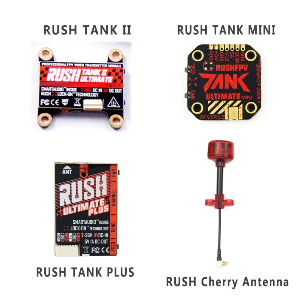 Transmisor de Video RUSH TANK  - Drone Frame reseña y precio